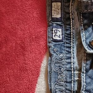 MISS ME (old school) DENIM SHORTS